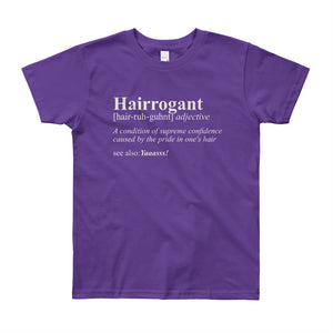 Hairrogant - Youth Short Sleeve T-Shirt