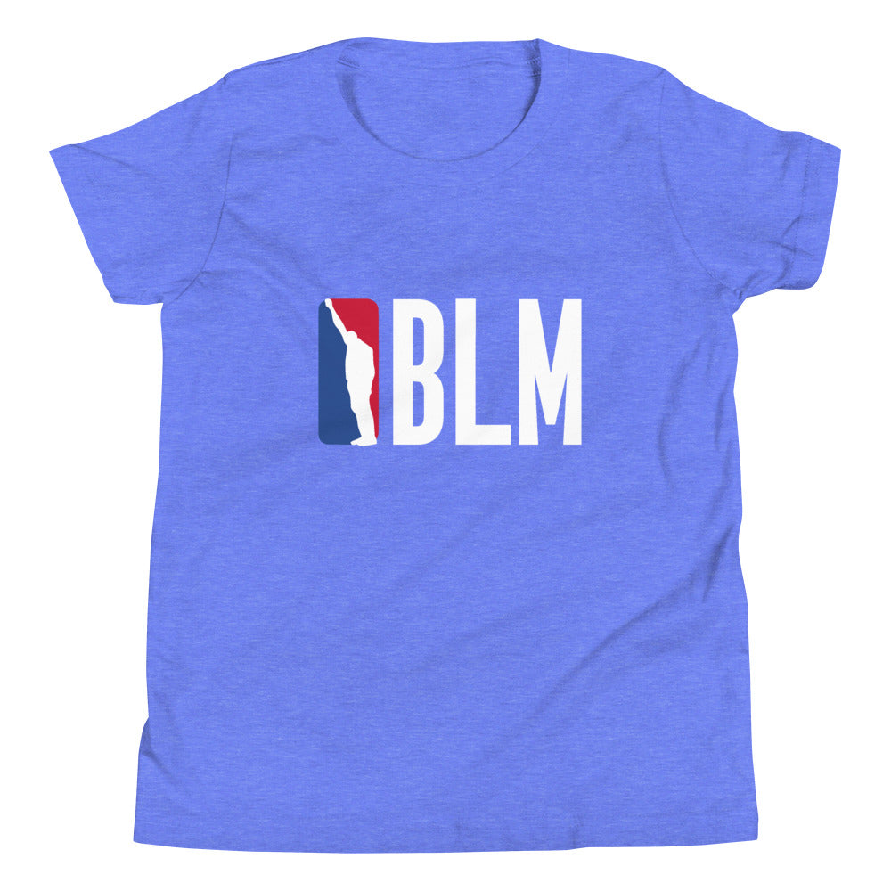 BLM alternate logo - Youth Short Sleeve T-Shirt