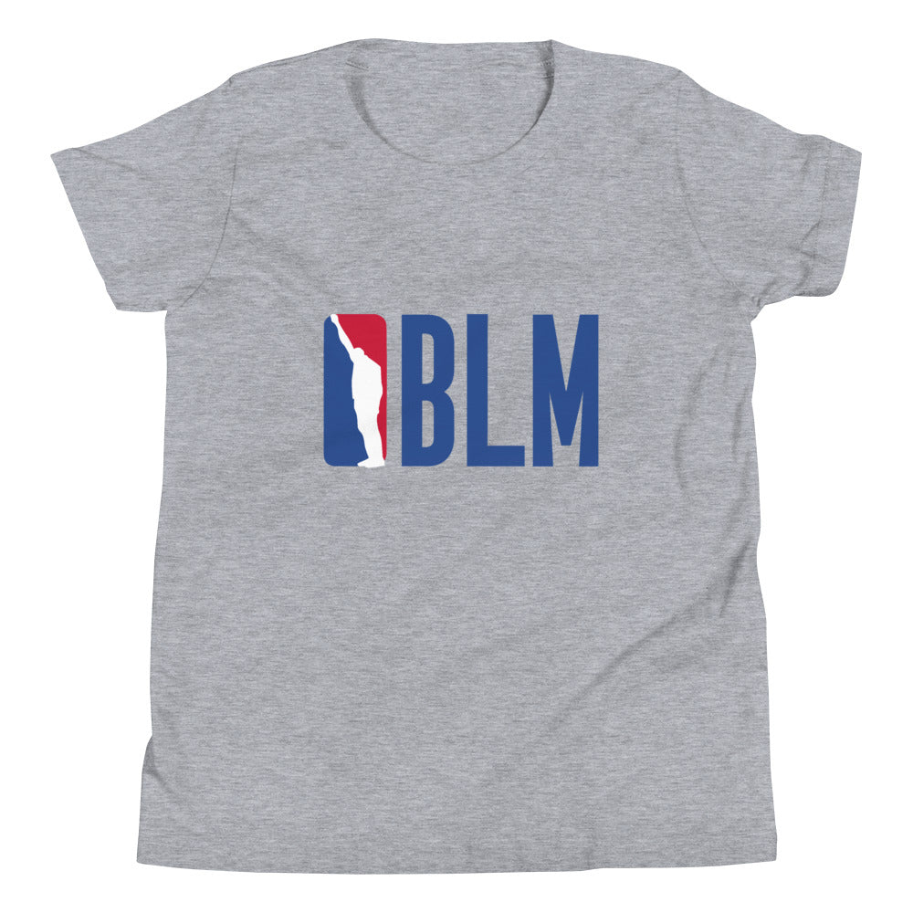 BLM alternate logo - Youth Short Sleeve T-Shirt