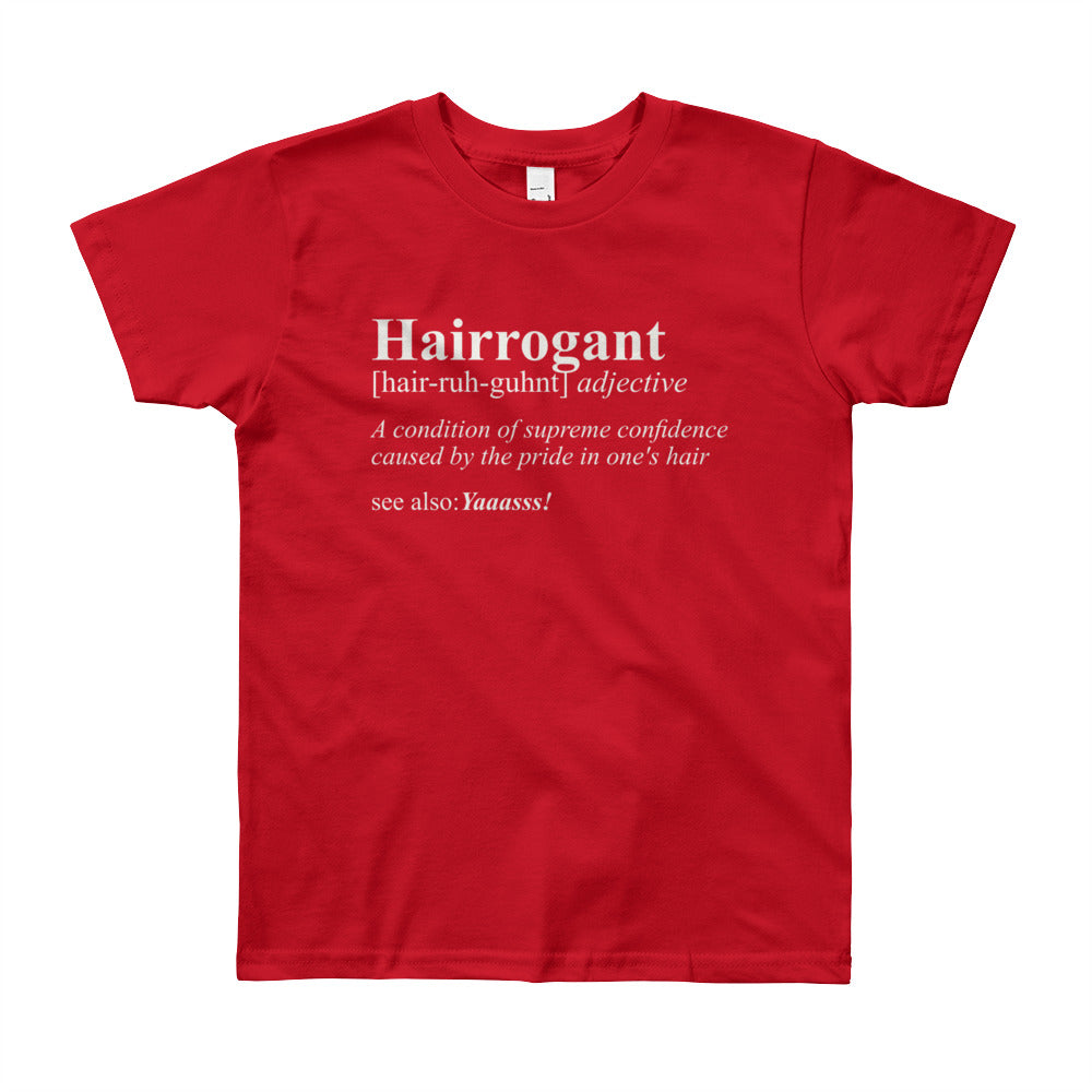 Hairrogant - Youth Short Sleeve T-Shirt