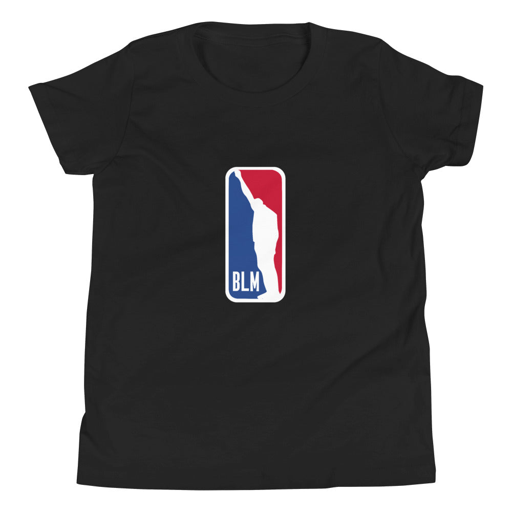 BLM logo - Youth Short Sleeve T-Shirt