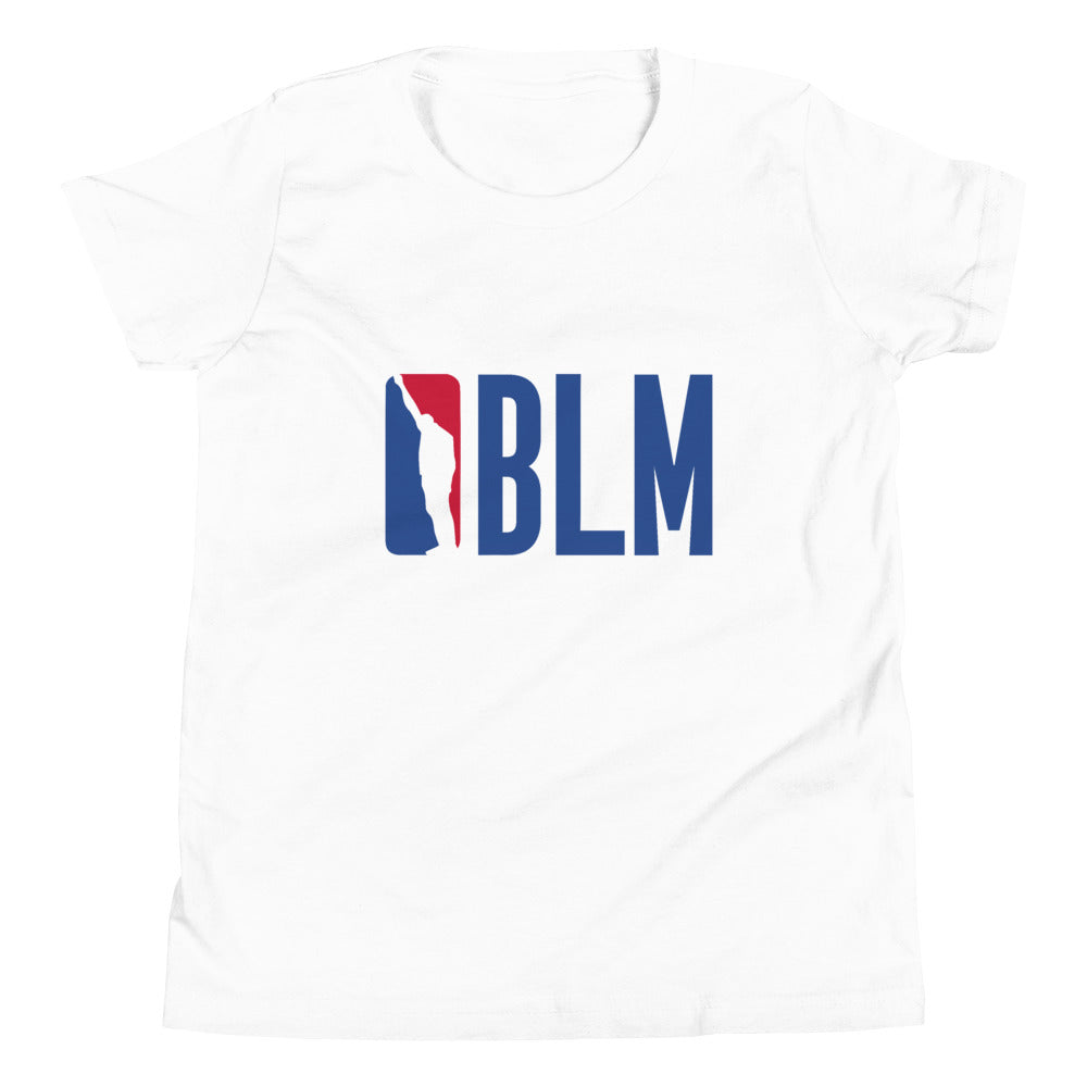 BLM alternate logo - Youth Short Sleeve T-Shirt