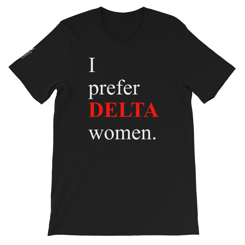 Prefer Delta Women - Short-Sleeve Unisex T-Shirt