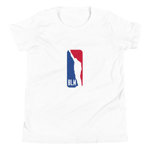 BLM logo - Youth Short Sleeve T-Shirt