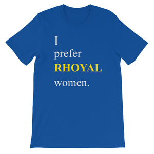 Prefer Rhoyal women - Short-Sleeve Unisex T-Shirt