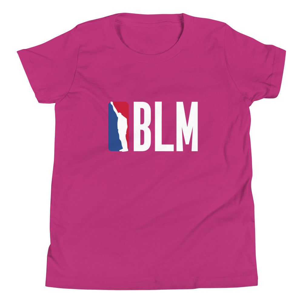 BLM alternate logo - Youth Short Sleeve T-Shirt